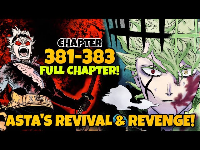 NAGALIT NA SI ASTA!!! BLACK MAGIC YUNO NAPAKADAYA!!! Black Clover Chapter 381, 382, 383 Full Tagalog