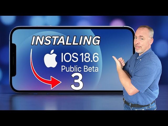 Watch Me Install iOS 18.6 Beta 3 Step by Step!