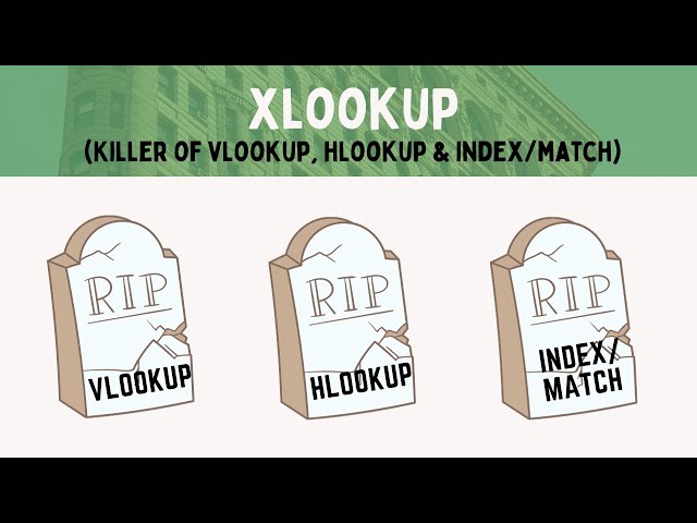How to use the XLOOKUP function in Excel | XLOOKUP in Excel Tutorial