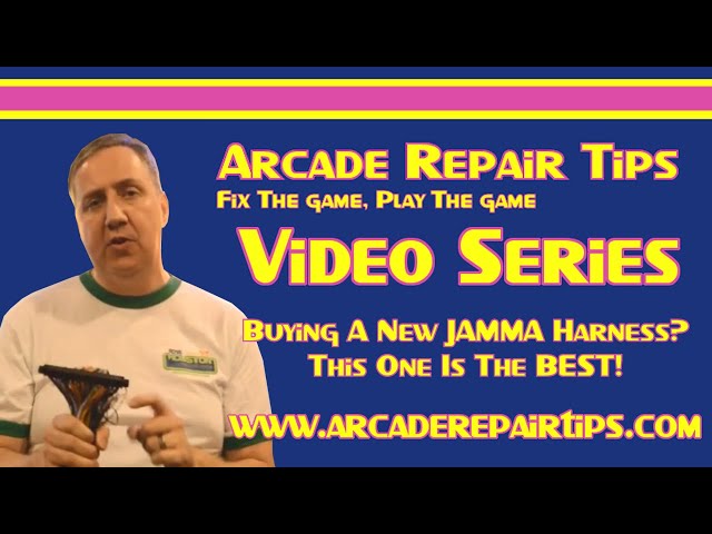 Arcade Repair Tips - Buying A New JAMMA Harness? This One Is The BEST!