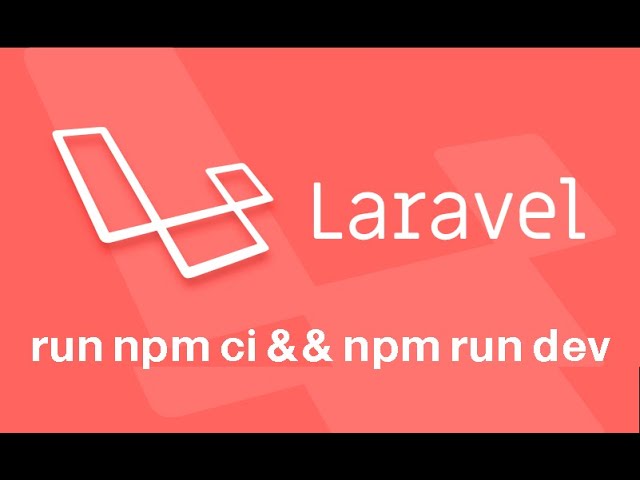 run npm ci && npm run dev