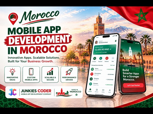 Innovative Mobile App Development Company in Morocco | From Ideas to Scalable Apps