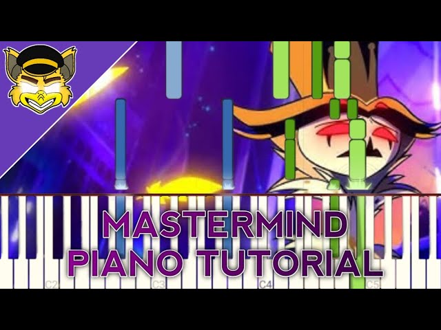 Mastermind (Piano Tutorial) | Helluva Boss | RaptorWader