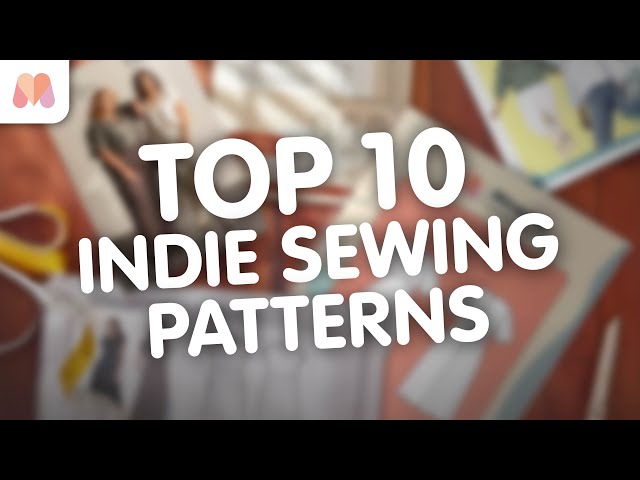 Top 10 Indie Sewing Patterns of 2025