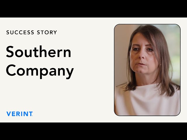 Southern Company Improves Customer Experience With a Range of Verint Solutions