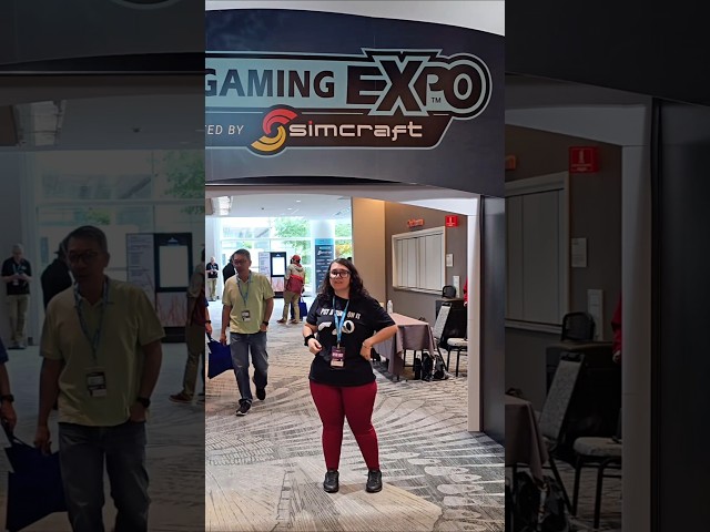 The Sim Gaming Expo in Chicago has so many cool rigs to try 🚗