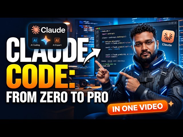 Claude Code: From Zero to Pro in One Video