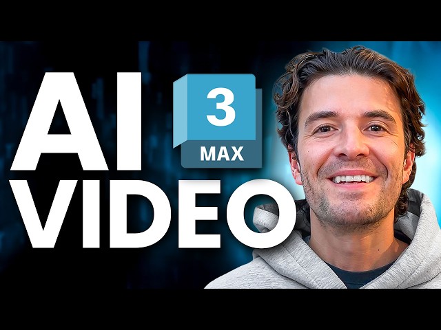 Generate AI Video in Seconds inside of 3ds Max
