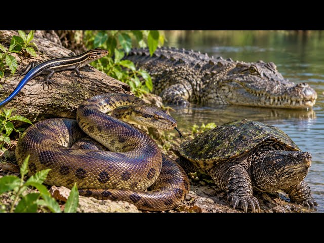 🐊 Reptiles Beginning With A | Amazing Reptile Facts You Need to Know!