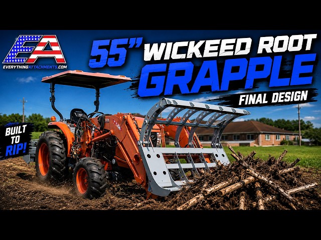 Wicked 55 Root Rake Grapple - The Best Revision