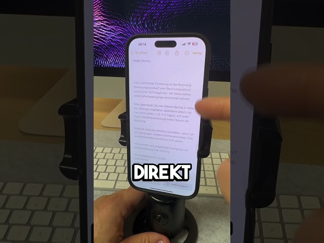 📝 KI in der iPhone-Notizen-App – Das musst du probieren! #iPhoneTips #Notizen #KI
