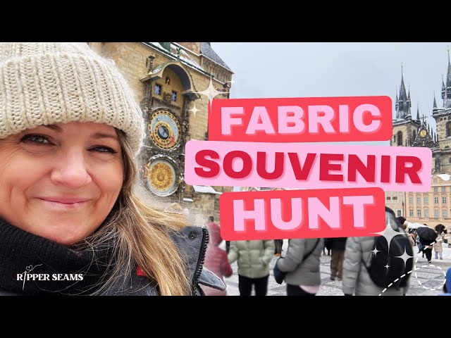 Sewing Souvenir Hunt: Fabric Shopping in Prague!