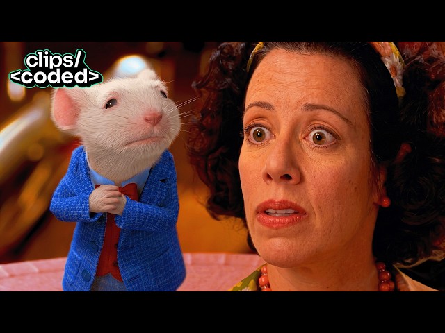 stuart little (1999) - the moment stuart becomes a little: the family introduction