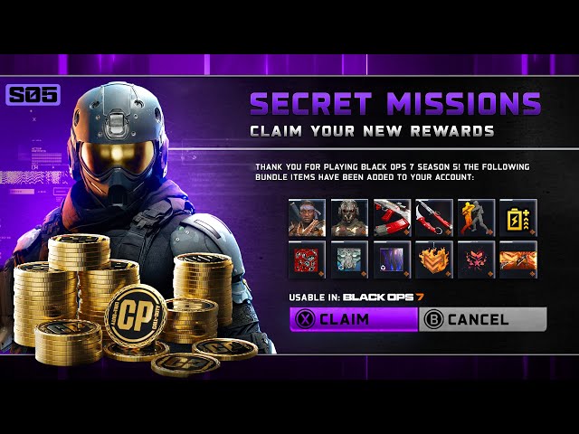 Claim SECRET Black Ops 7 Season 5 Rewards ASAP… (Free Bundles, Camos, & Skins) 