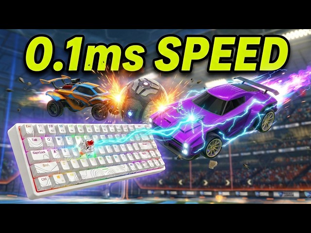 Testing the Attack Shark X68HE in Rocket League 🎮⌨️🔥🔥