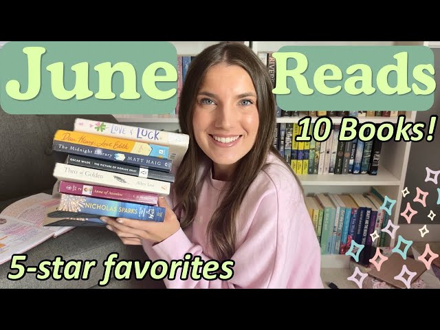 I Couldn't Stop Giving 5 Stars⭐June Reading Wrap-Up