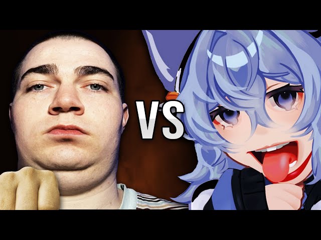 Bella The Wolf vs. Steak