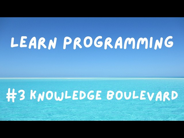 #3 Knowledge Boulevard | Learn Computer Programming through live classes