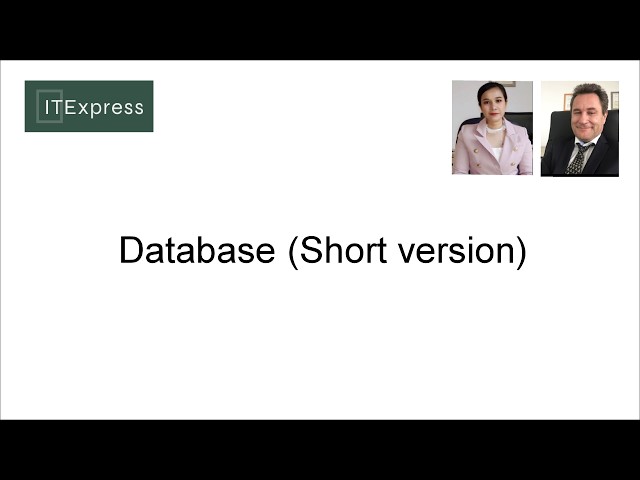 Database sqlite (Short)
