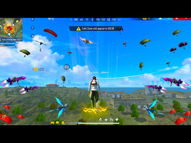 ALL WEAPONS💪99% Headshot🎯99 Kill⚡| Solo Vs Squad Full Gameplay | intel i5 🖥 Freefire