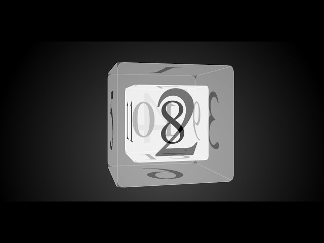 Animated Glassmorphism Cube inside another Cube | Best CSS project of 2022 | code in description