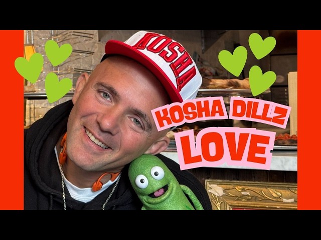 Celebrity Interview: Jewish rapper Kosha Dillz, with kosher dill Monty Pickle!
