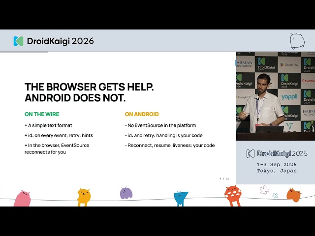 DroidKaigi 2026 - [EN] Server-Sent Events on Android: Real-Time Streams That Surv… | Jasveen Sandral
