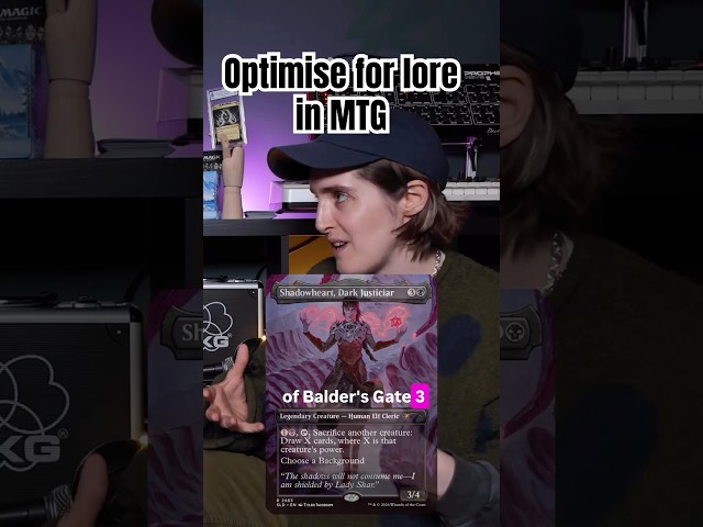 Shura optimising for lore in Magic: The Gathering. #mtg #magicthegathering #edh commander