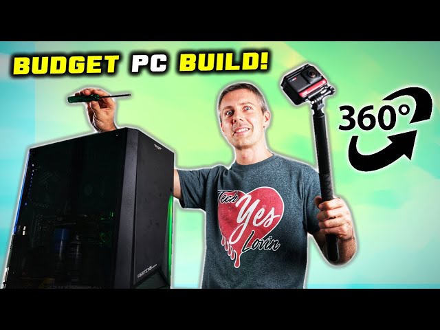 How To BUILD a Gaming PC in 360 DEGREES! ($150 Lenovo OEM Secrets)