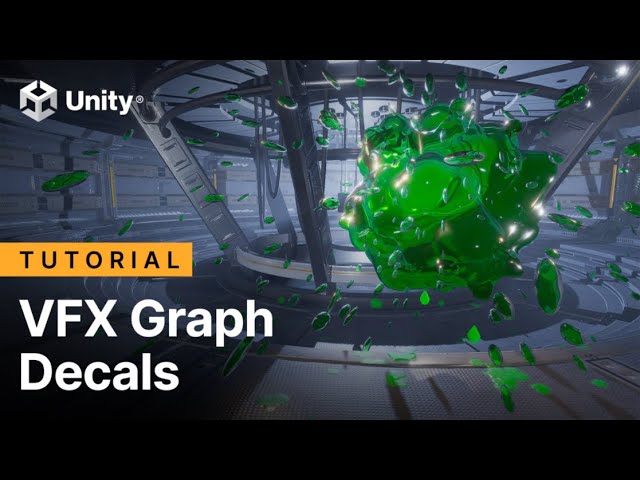 Create advanced visual effects in VFX Graph: Decals | Unity
