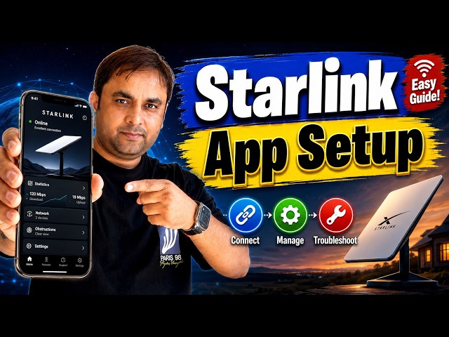 Starlink App Setup Guide: How to Connect, Manage & Troubleshoot