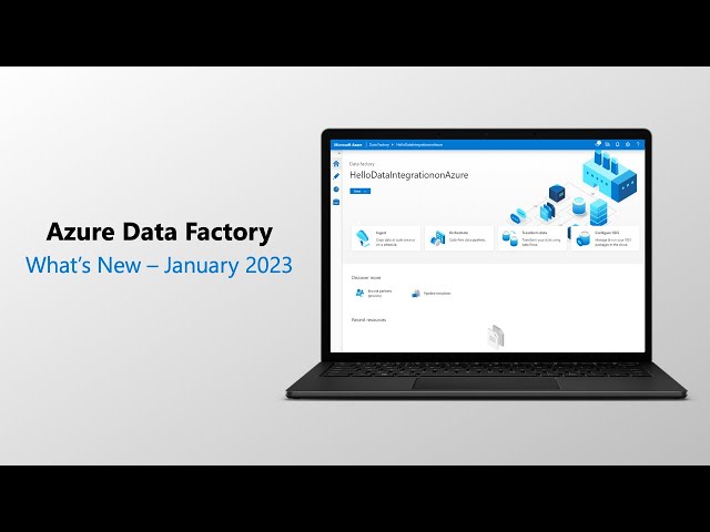 Azure Data Factory January 2023 Updates
