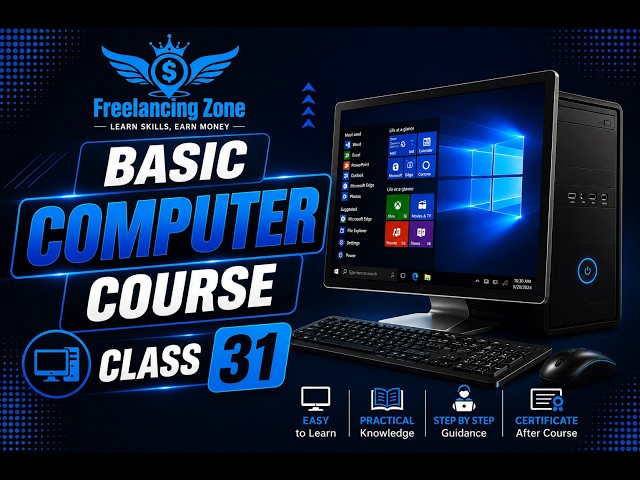 Basic Computer Course in Bangla | Class 31 | Computer Basics for Beginners