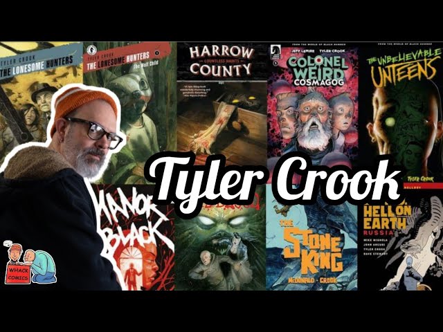 Tyler Crook Interview - The Lonesome Hunters, Harrow County, Colonel Weird, Unbelievable Unteens