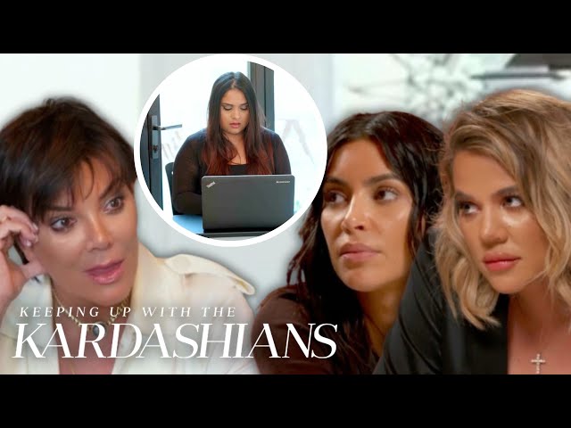 Kris Jenner's Plan To Hire A Scribe Backfires Thanks to Khloé & Kim Kardashian | KUWTK | E!