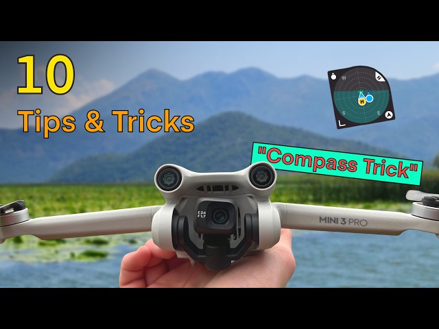 10 Tips and Tricks to LEVEL UP Your Drone Flights!! - (DJI Mini, Air, Mavic, Neo, Flip)