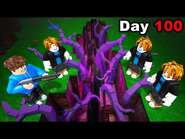 I Carried a NOOB ONLY Team in HARD MODE in 99 Nights in the Forest!
