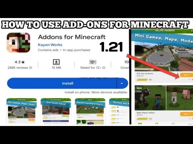 How to use add-ons in Minecraft || add-ons use kaisa kara | in Hindi | how to use addons
