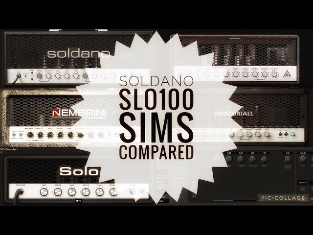 Soldano SLO 100 Tested - AxeFX III vs Helix vs Fender TMP vs Neural DSP vs Mercuriall vs Nemrbini