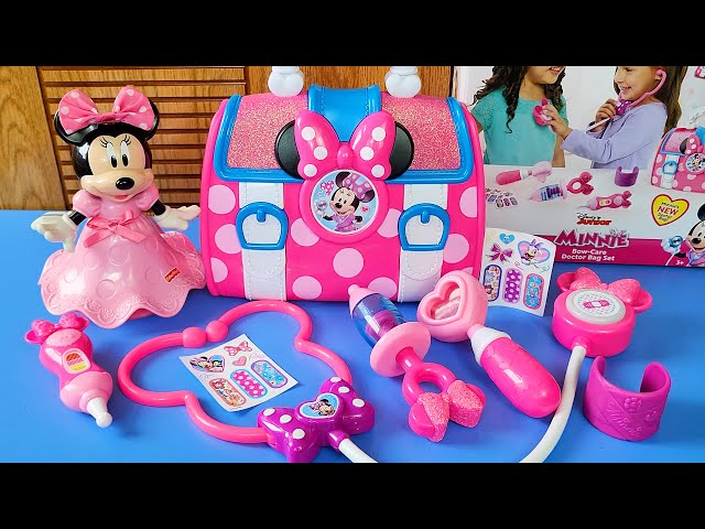1H Satisfying with Unboxing Disney Minnie Mouse Toys, Doctor Play Set Collection Review | ASMR