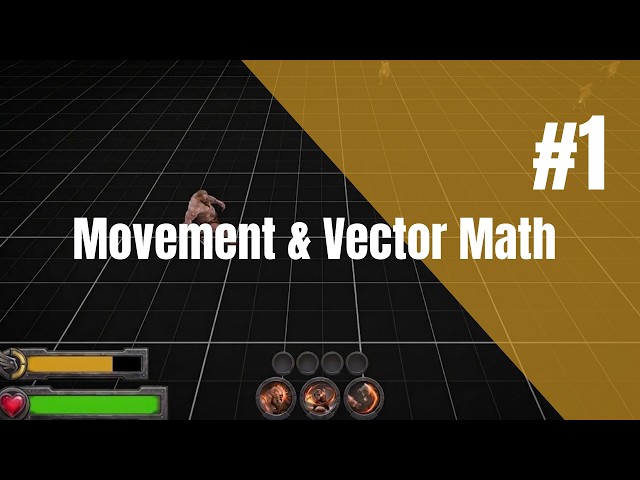 RogueLite Demo Devlog #1 | Movement & Vector Math 