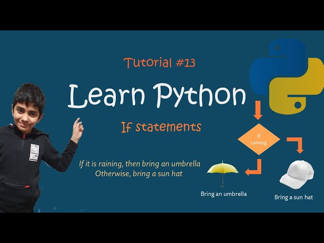 Learn Python, Tutorial 13: If Statements
