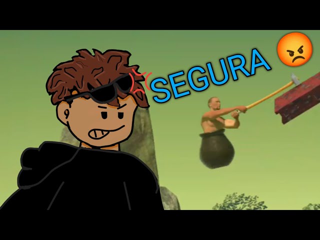 Eu não aguentei ficar nem 6 minutos nesse jogo kkkkkk (Getting Over It with Bennett Foddy)