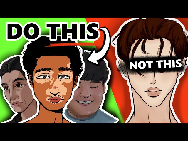 Why you SHOULD draw "UGLY" PEOPLE