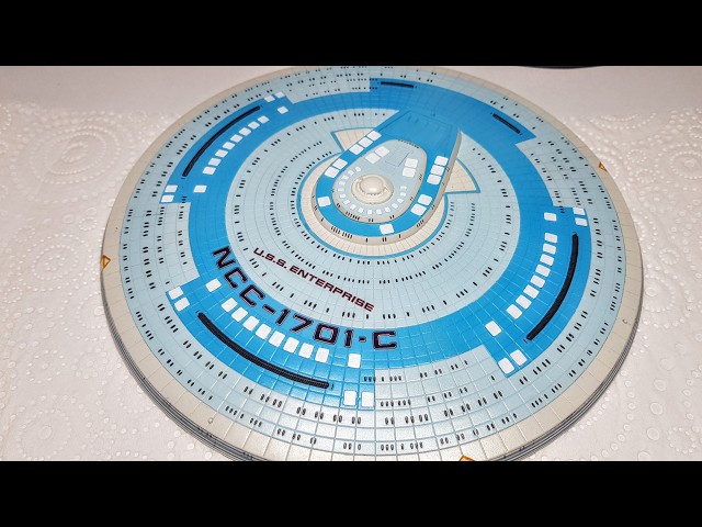 How to paint the majestic USS Enterprise NCC-1701-C