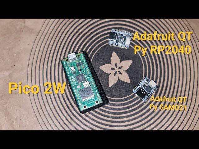 My Adafruit Order Unboxing: Raspberry Pi Pico 2W + QT Py SAMD21 RP2040