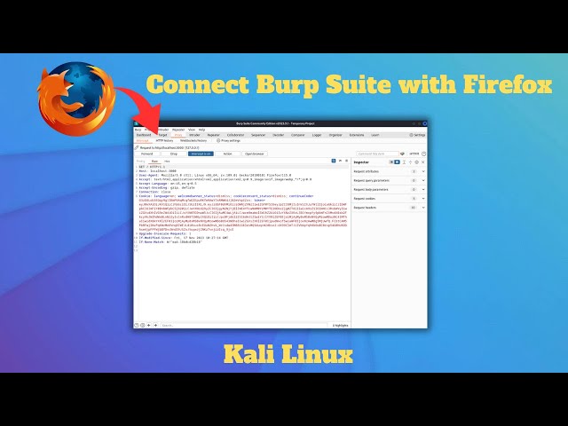 How to Configure Burp Suite with Firefox in Kali Linux