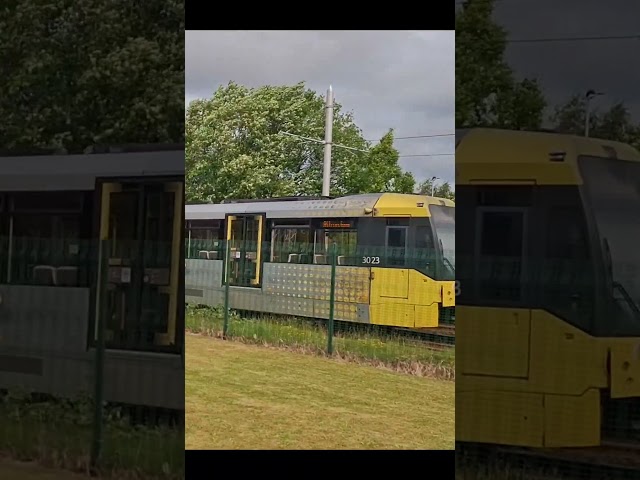 Manchester Metrolink - 3024/3023 to Altrincham at Etihad Campus