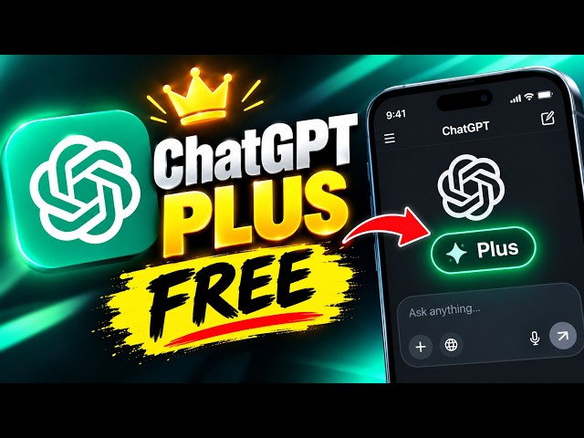 How to Get ChatGPT Plus for FREE (100% Legal & Working)