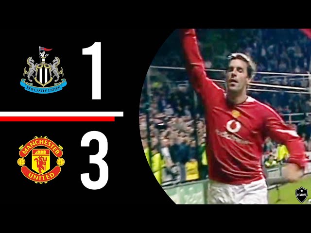 Newcastle United v Manchester United | Rooney & RVN Score | 2004/2005